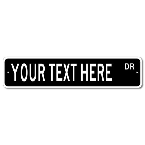 Custom Street Sign