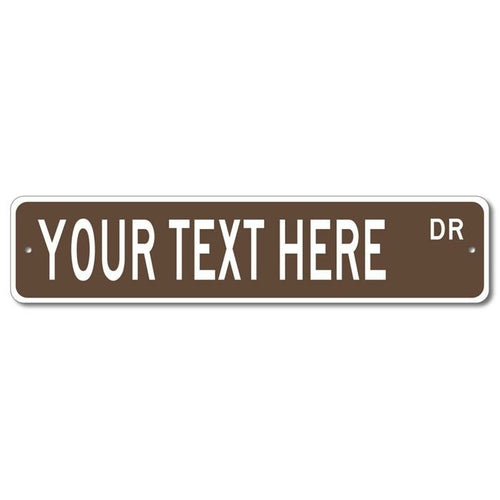 Custom Street Sign
