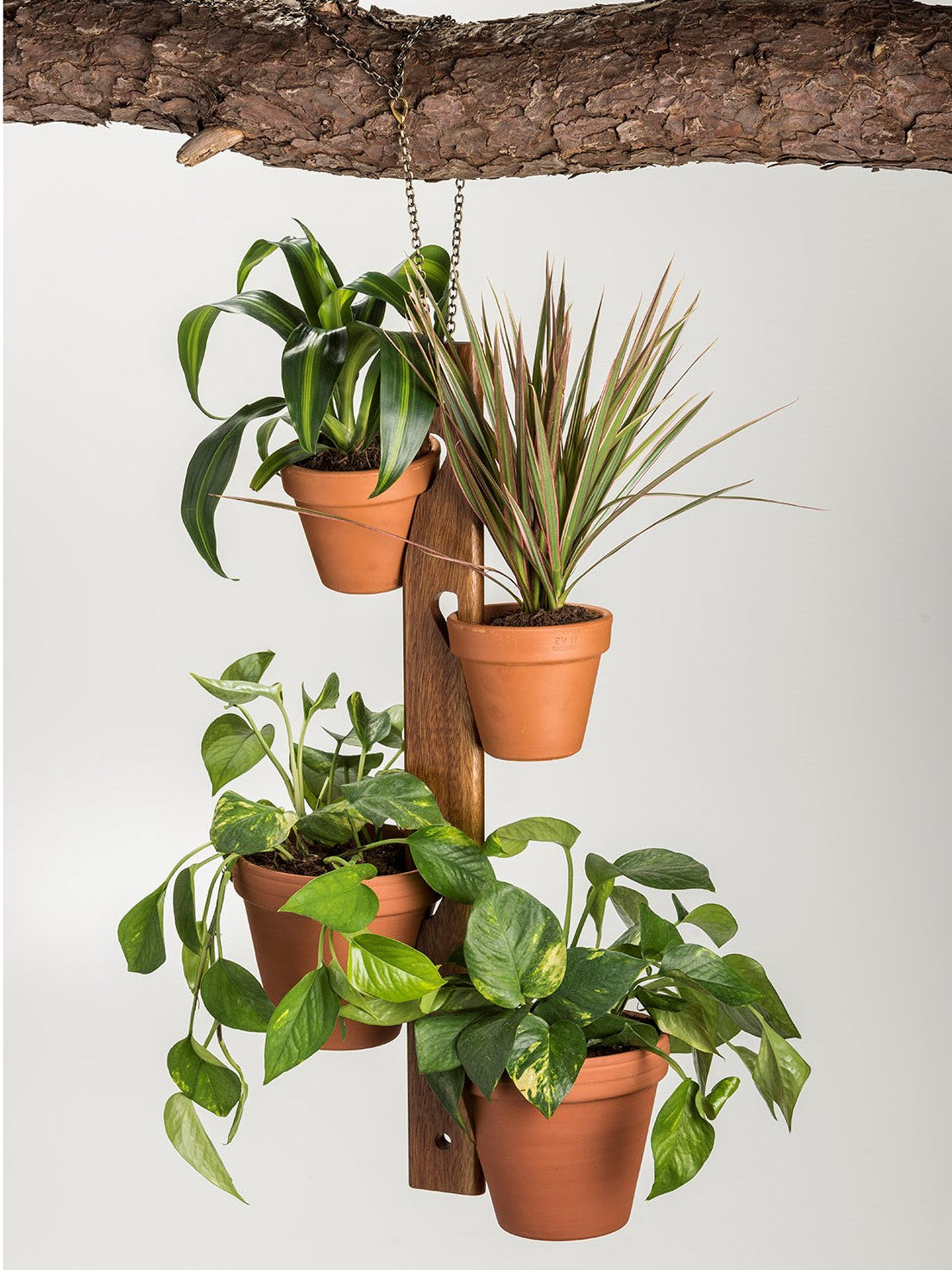 4 Pot Hanging Plant Holder 23.5" x 2.5"