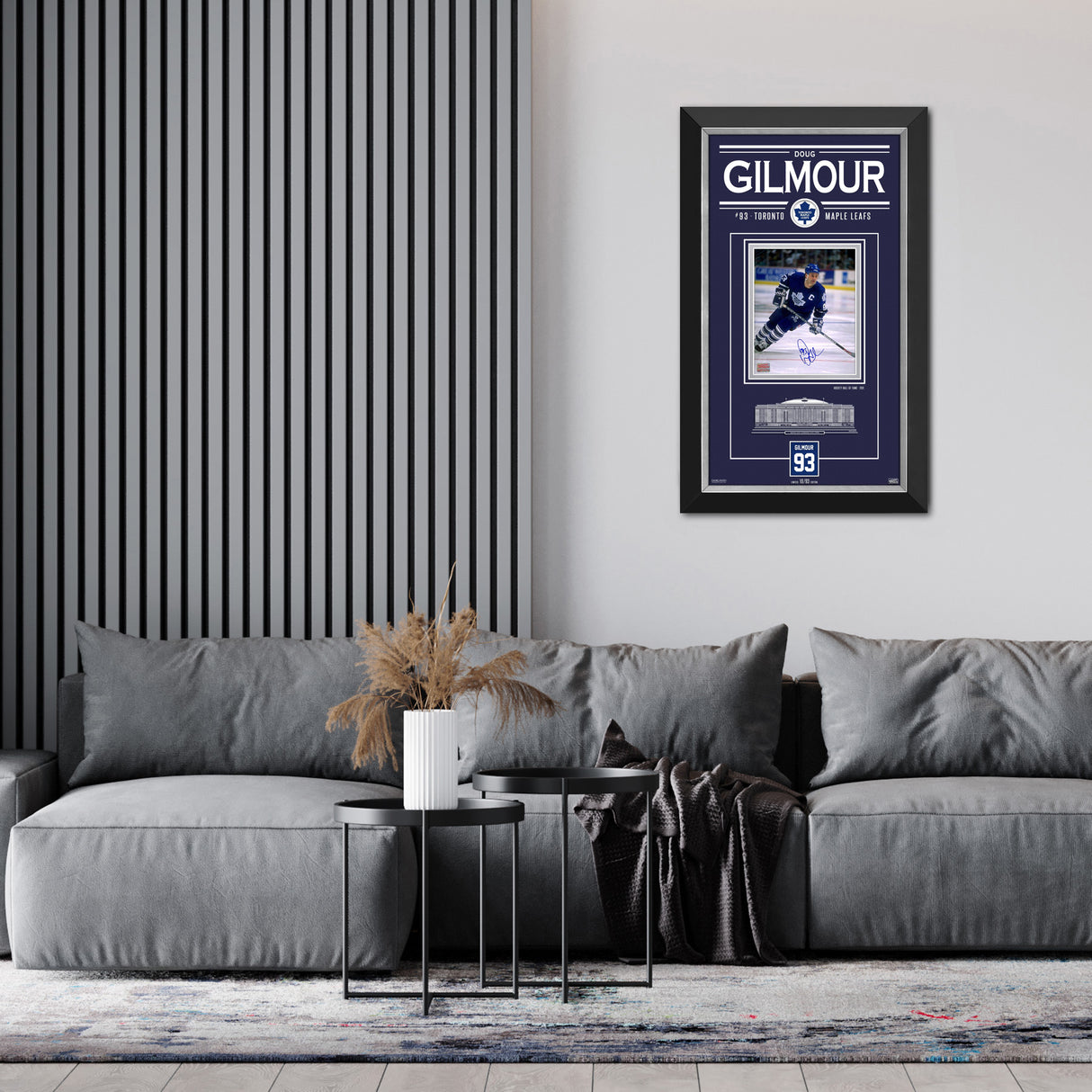 Doug Gilmour Signed Photo Limited Edition of 93