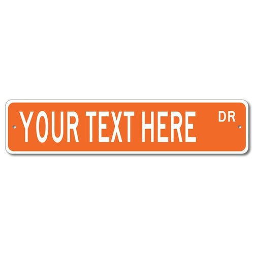 Custom Street Sign