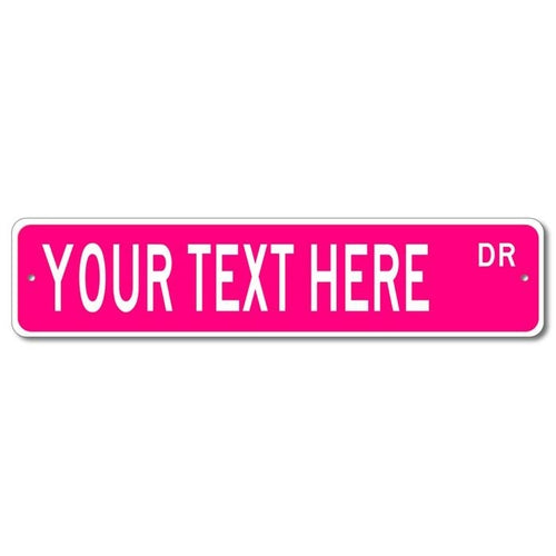 Custom Street Sign