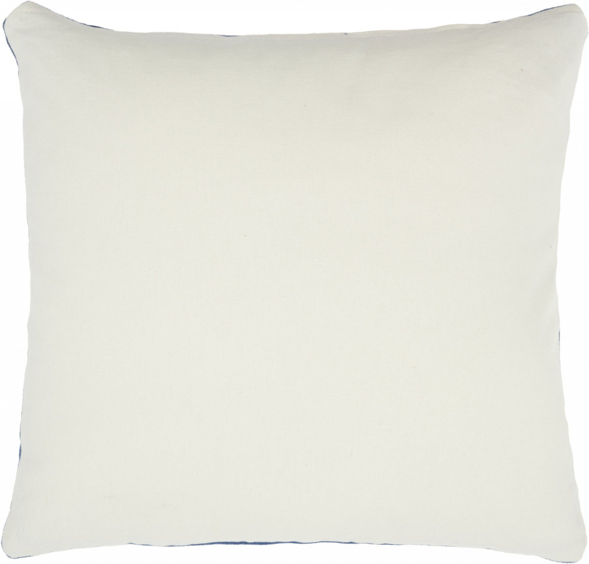 Navy Velvet Modern Throw Pillow