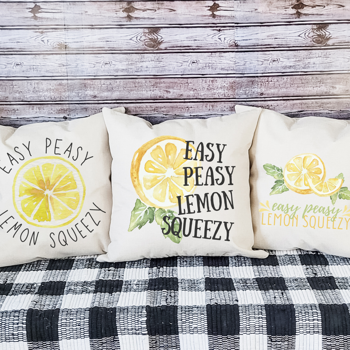 Lemon Squeezy 1 Pillow Cover