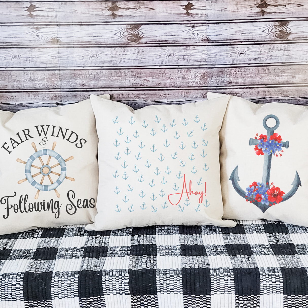 Fair Winds Pillow Cover