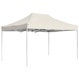 Professional Folding Party Tent Aluminium 236.2"x118.1" Cream