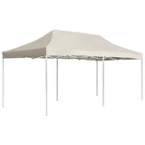 Professional Folding Party Tent Aluminium 236.2"x118.1" Cream