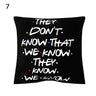 9Styles 18"x18" Classic Friends TV Show Pillow