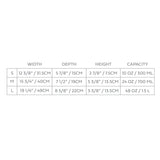 Acrylic Double Feeder - Clear