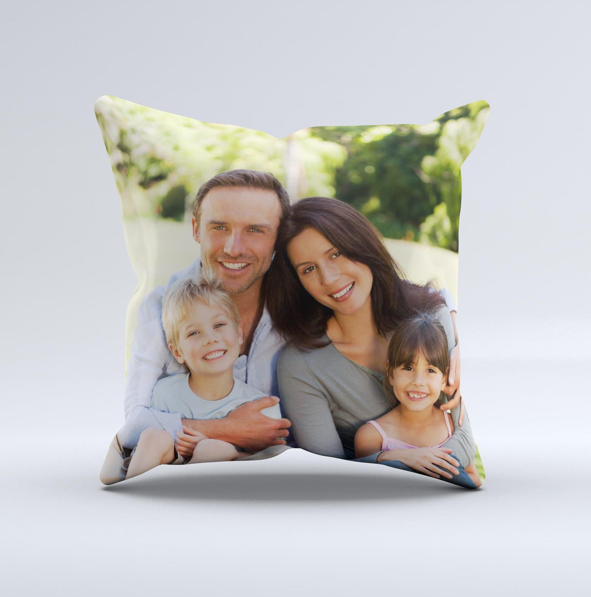 Add Your Own Image  Ink-Fuzed Decorative Throw Pillow