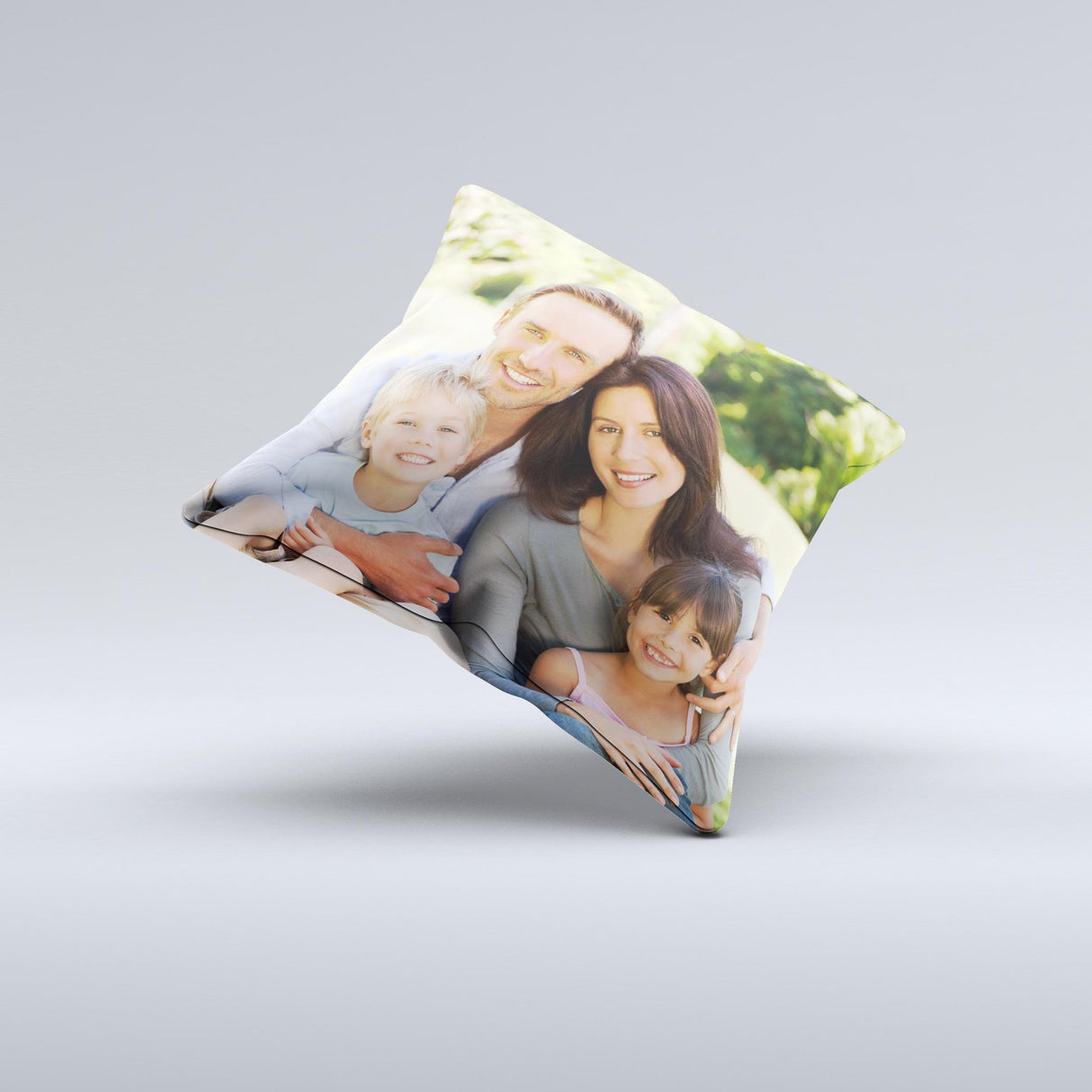 Add Your Own Image  Ink-Fuzed Decorative Throw Pillow