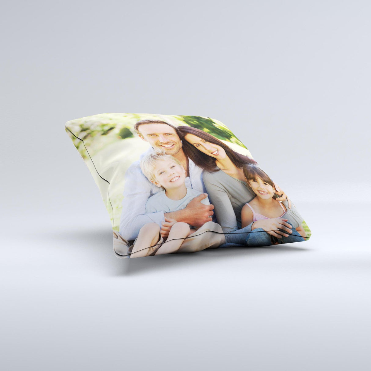 Add Your Own Image  Ink-Fuzed Decorative Throw Pillow