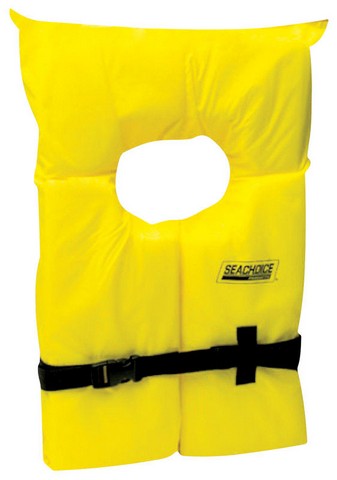 Seachoice 86020 Yellow Adult Life Vest