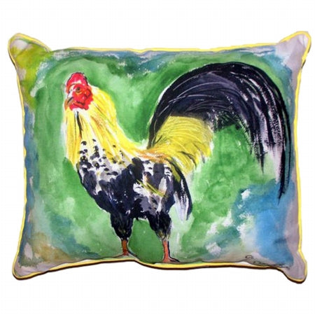 Betsy Drake ZP449 Bantam Rooster Extra Large Zippered Pillow