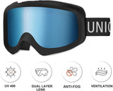 Unigear Skido X1 Ski Goggles, UV Protection Anti-fog Snow/Snowboard