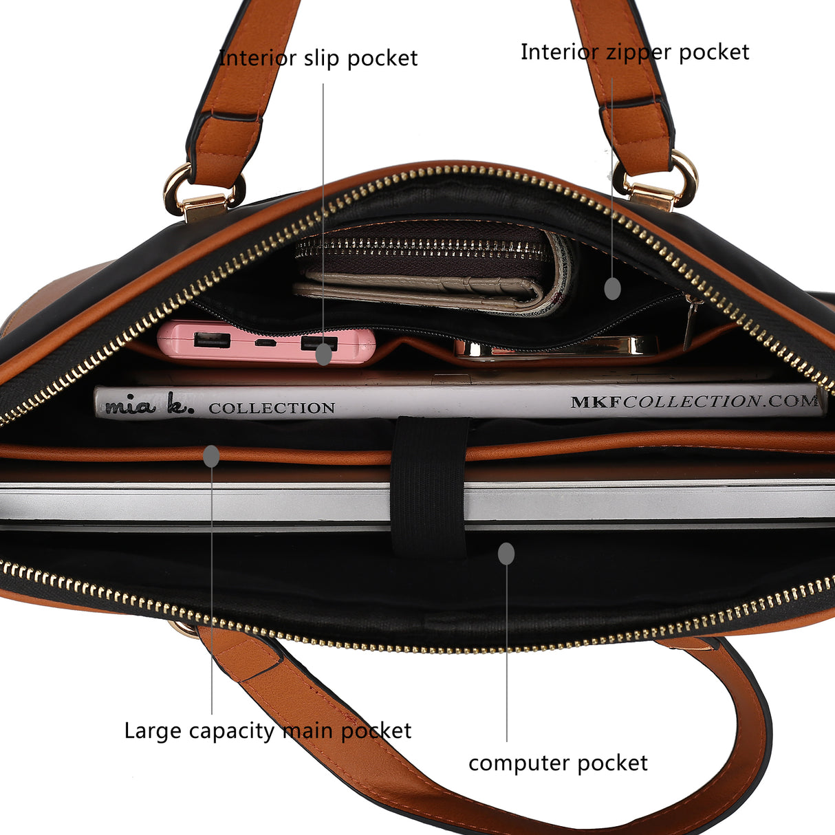 MKF Collection Nina Laptop Case by Mia K