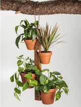 4 Pot Hanging Plant Holder  23.5" x 2.5"