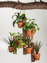 6 Pot Hanging Plant Holder - 3 piece set