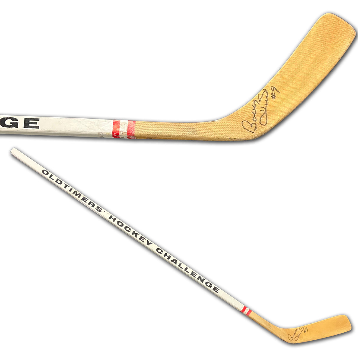 Bobby Hull Signed Old Timers Hockey Challenge