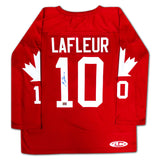 Guy Lafleur Autographed Red Team Canada 1976