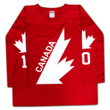 Guy Lafleur Autographed Red Team Canada 1976