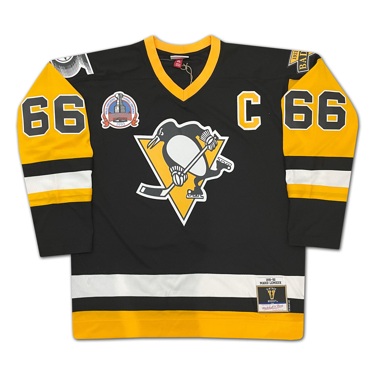 Mario Lemieux Signed Mitchell & Ness Jersey