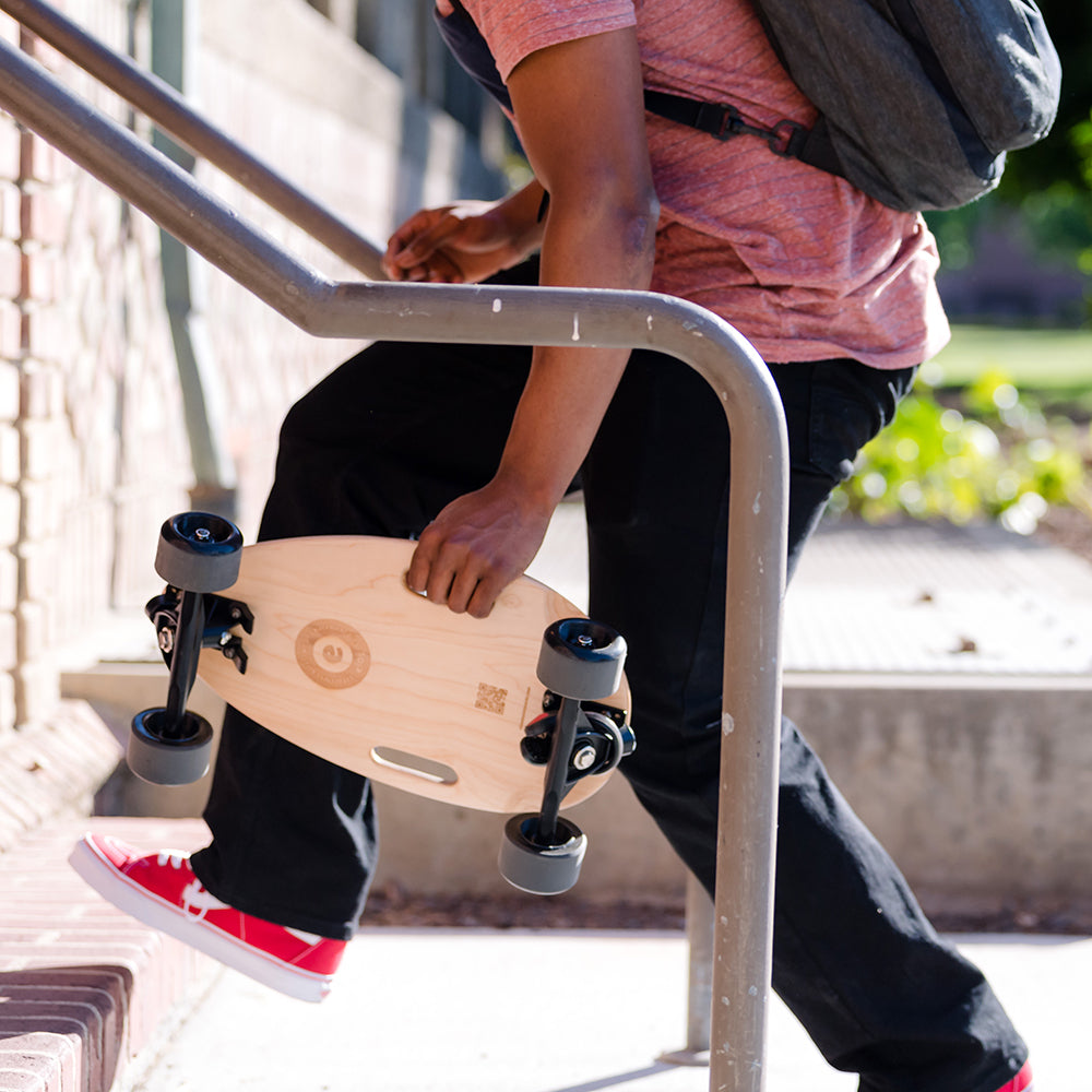 Complete Skateboard - Clear Maple