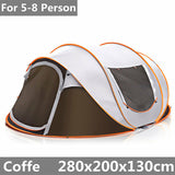 Large Capacity 4 to 5 Persons Automatic Pop Up Camping Tent